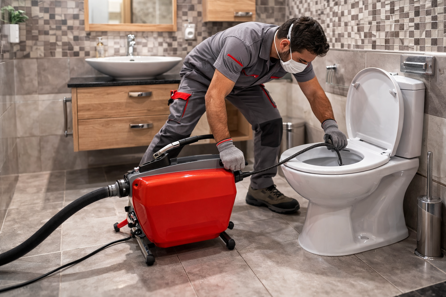 Tuvalet tıkanıklık açma